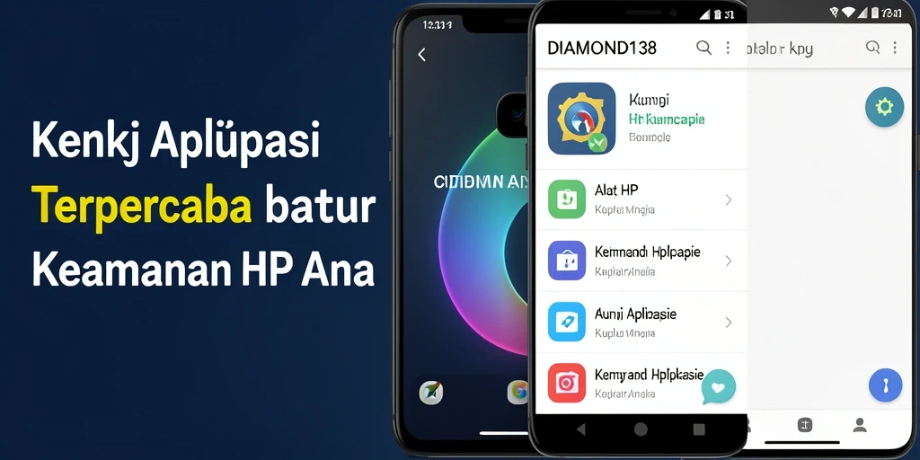 Antarmuka pengguna aplikasi DIAMOND138 yang ramah dan mudah digunakan.