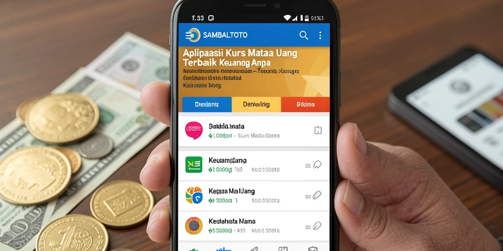 Tampilan antarmuka aplikasi SAMBALTOTO yang menarik dan informatif.